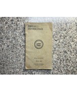 Postal Information ( July, 1914 ) 7th Edition - POST OFFICE DEPARTMENT USA - $33.75 CAD