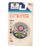 Chicago Cubs Official Pin Back Button WinCraft 2.25 Inches NEW - €5,13 EUR