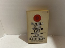 Manchild In The Promised Land Paperback Book By Claude Brown - £5.35 GBP