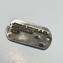 Vintage Army Dog tag 1955 Protestant T55 Notched - €9,19 EUR