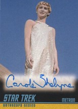 Carole Shelyne Star Trek Original Series Autograph A244 Card - £39.17 GBP