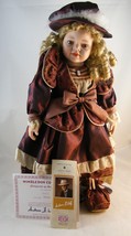 Gustave Wolff Wimbledon Collection A00122 Christina Porcelain Doll - Beautiful ! - £21.87 GBP