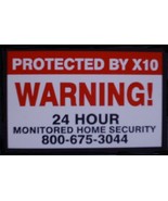 Alarm Warning Sticker (Large) - $5.00