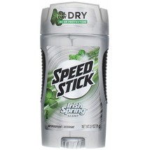Speed Stick Original Antiperspirant &amp; Deodorant, Irish Spring 2.70 oz (Pack of 6 - £38.54 GBP