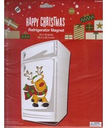 Build Your Own Holiday Reindeer Scarf Locker Cabinet Refrigerator Magnet... - $60.63 MXN