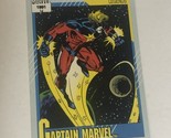 Captain Marvel Trading Card Marvel Comics 1991  #139 - £1.56 GBP
