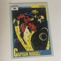 Captain Marvel Trading Card Marvel Comics 1991  #139 - $1.97
