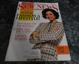 Sew News Magazine October 1992 - $2.99