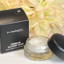MAC Chromaline Gel Creme Cream Eye Liner Shadow - Pure White - NIB Free ... - £14.18 GBP