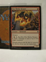 (TC-1133) 2017 Magic / Gathering Trading Card #144/279 C: Fire Shrine Keeper - £0.75 GBP