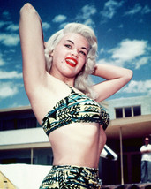 Jayne Mansfield Sexy Color 8X10 Photograph Cheesecake - £7.62 GBP