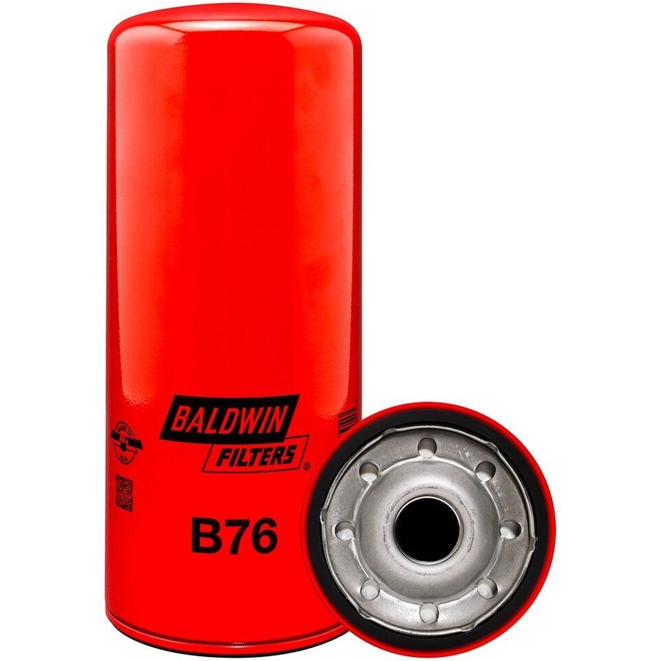 Baldwin B76 Spin-On Lube Filter for Mack / Volvo (Pack of 2)