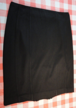 Express Women&#39;s Black Stretch High Waisted Satin Lining Pencil Skirt Size 6 - £13.18 GBP