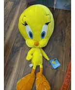 Six Flags Plush Tweety Bird  23&quot; tall, Looney Tunes HUGE HARD TO FIND NWT - $635.62 MXN
