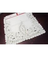 Floral Light Green Table Franco Runner, 16x36 Off White/Cream - New[10] - $19.80