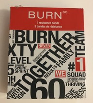 Burn 60 resistance bands - £19.83 GBP