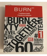 Burn 60 resistance bands - $33.89 CAD