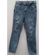 No Boundaries Juniors Distressed Stretchy Skinny Jeans Leggings, DkWash ... - $34.24 CAD