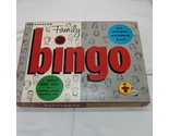 Family Bingo Transogram Toys And Games 1964 Vintage Board game - $19.24