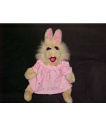 15&quot; Girl Twitch Bunny Puppet Plush Toy Jim Henson The Tale Of The Bunny ... - $98.99
