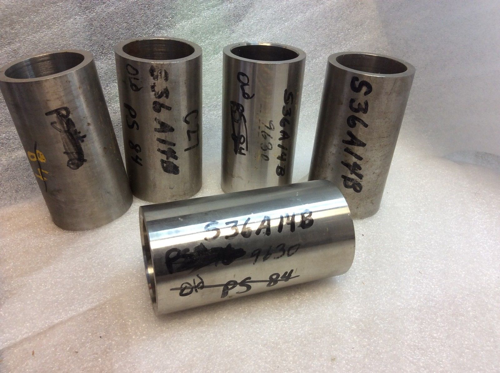 (4 pcs) ITT INDUSTRIES SHAFT SLEEVE W1R6C3 S36A14B NEW OLD STOCK NEW SAL... - $68.31