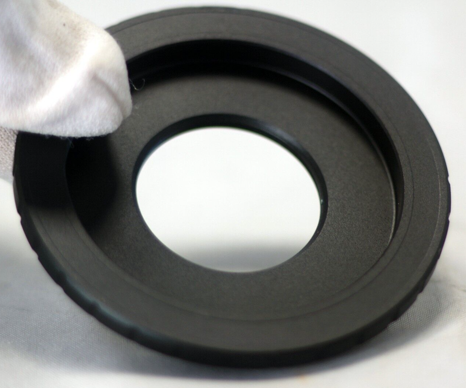 Cinema C Mount Lens to Canon EOS EF SLR Camera Adapter Ring T80 T90 T7i T8 - $9.10