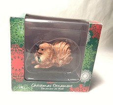 Sandicast Pomeranian Holiday Ornament - £16.50 GBP