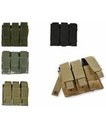 NEW Military Style Tactical Triple Pistol Mag Magazine MOLLE Pouch - SWA... - $18.71