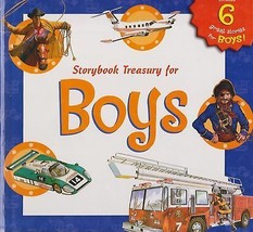 Storybook Treasury for Boys Cars Trucks Planes Pirates Cowboys All Aboard Series - £3.16 GBP