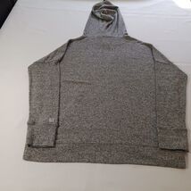 Tailgate RN#98689 Women's Gray Drawstring Hoodie Pullover Sweatshirt Size Medium image 2