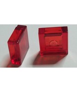 LEGO Tile 1x1  TRANSPARENT RED ( pack of 100 - Order multiple, save on s... - £2.61 GBP