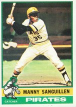 1976 Topps Manny Sanguillen 220 Pirates VG - £0.79 GBP