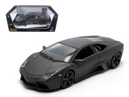 Lamborghini Reventon Dark Matt Gray 1/18 Diecast Car Bburago - £53.73 GBP