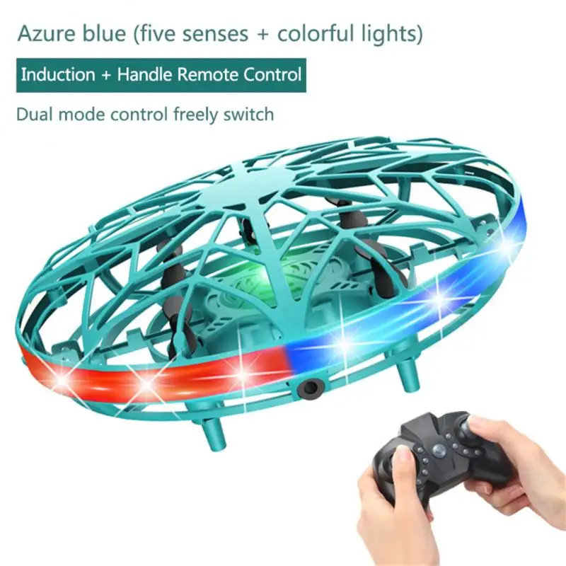 Mini RC Drone UFO Infraed Hand Sensing Aircraft Helicopter Electronic Model - £14.65 GBP+