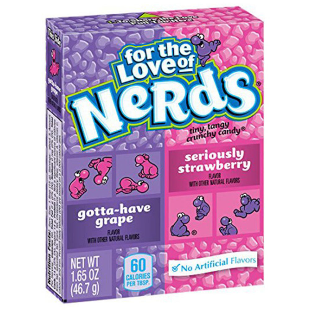 Nerds Grape & Strawberry Candy (24x46.7g) - £84.65 GBP