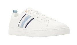 Ted Baker Womens Shoes Blue Multicolor Sneakers Comfortable Leather Upper - $84.99