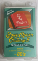 Soap Opera Challenge ALL MY CHILDREN Vintage Card Game, Recipes, Game Die, New - £9.45 GBP