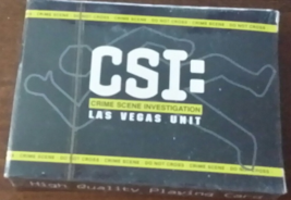 CSI: Crime Scene Investigation  Las Vegas Unit, Playing Cards, New - £3.95 GBP
