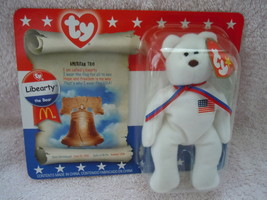 Ty McDonald&#39;s Libearty The Bear 2000 In Original Package - £4.76 GBP