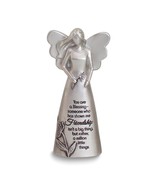 Silver-Tone Enamel &quot;Friendship&quot; Angel Figurine - $29.99