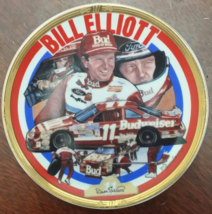 1993 Bill Elliott Collector Plate By Sports Impressions Korea 4 1/2&quot; - £8.61 GBP