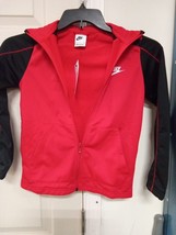 Nike Boys Sportswear Tracksuit Jacket Red/Black Size Small 75 Box D - £12.87 GBP