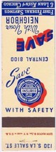 Matchbook Cover First Federal Savings &amp; Loan Association Of Chicago - $2.87