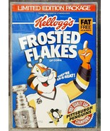 1992 Kelloggs Frosted Flakes Pittsburgh Penguins Stanley Cup Champs Cere... - £23.58 GBP