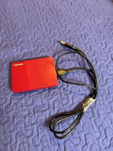 Toshiba 1TB DTC 910 external hard drive laptops Red - $37.07