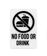 Sign | No Food or Drink - £7.81 GBP