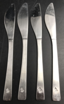 Lot of Four (4) VTG Singapore Airlines Stainless Steel Knives Cutlery Flatware - £18.86 GBP