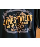 James Taylor and His All Star Band 2014 Concert Tour Adult Sz L Large T-... - $413.72 MXN