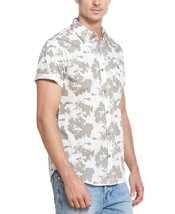 Weatherproof Vintage Men&#39;s Abstract Splatter Print Slub Twill Shirt Size... - $19.97