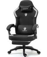 Dowinx Fabric Gaming Chair with Massage Lumbar Support and Footrest - $3,985.62 MXN+